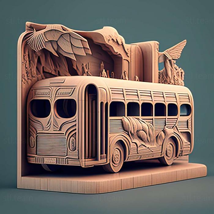 3D модель Игра Симулятор туристического автобуса (STL)